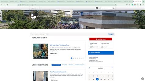 Promote Events on the University Calendar Communications ToolKit