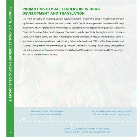 Promoting Global Leadership in Drug Development and Translation Forum