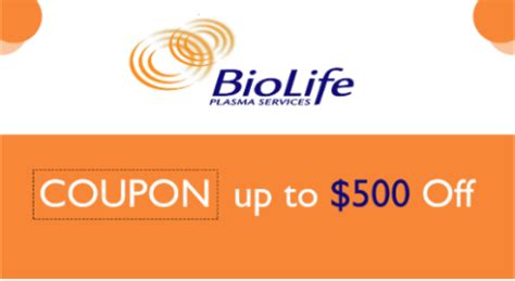 Promotion current biolife coupons 2022. Current coupon for donars 