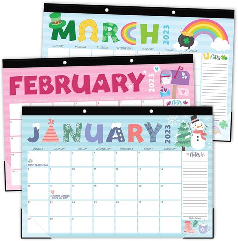 Promotional Desk Planners (2023) Calendars Calendar Pads