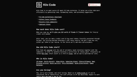 Prompt ai.  Kilo Code is an AI coding agent with the system prompt, source code, and ...