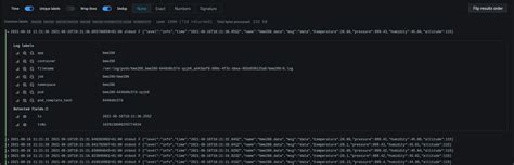 Promtail json logs.  Feb 17, 2022 · Correct way to parse docker JSON logs in promtail Ask Quest...