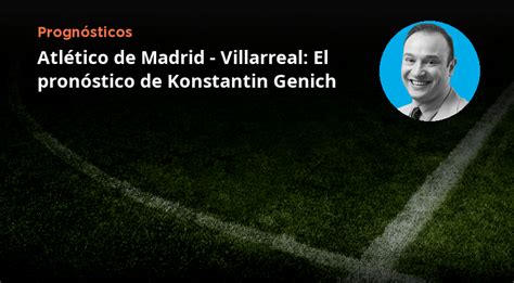 Pronóstico deportivo de Konstantin Genich.