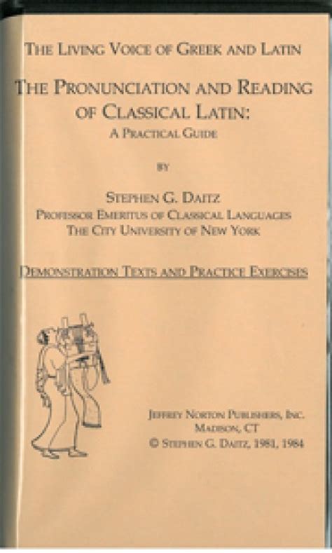 Pronunciation and reading of classical latin a practical guide. - Daihatsu s85 hijet diesel service reparaturanleitung.