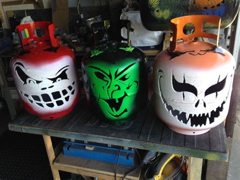 Halloween Propane Tanks Jack O Lanterns - $75 (Lutz) ... 