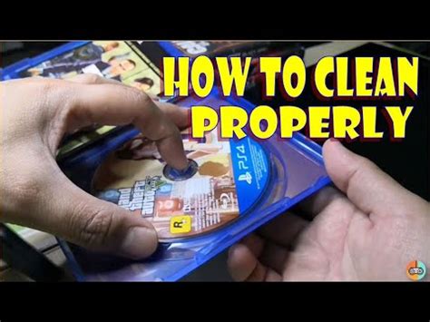 Proper Cleaning Of PS4, PS5 & Xbox Game Discs, & Correct