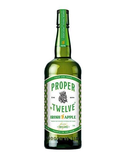 Proper twelve apple. Proper No. Twelve Irish Apple is a blend of Proper No. Twelve Irish Whiskey with a sweet, tart Irish apple punch thats smooth to the core. It is friendly, straightforward and is best enjoyed straight due to its crisp, fresh Irish apple finish. (35% ABV 70 proof) The whiskey pays tribute to founder, Conor McGregor, and his neighborhood of ... 