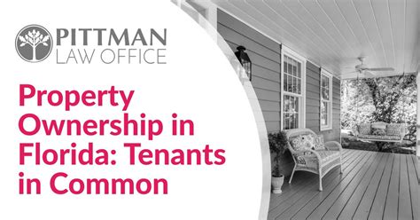Property Ownership in Florida Tenants in Common
