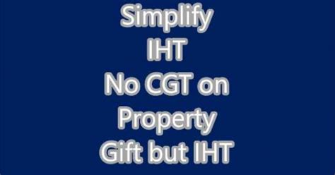 Property Sale - Corrective Account - IHT/CGT - Trusts …