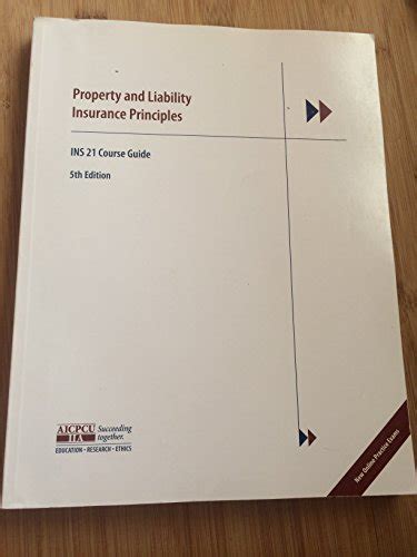 Full Download Property And Liability Insurance Principles Ins 21 Course Guide By Aicpcu