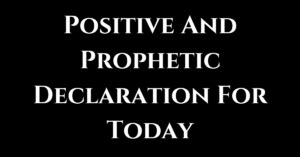Prophetic declaration for prosperity.  Speak this prophetic decree of ab...