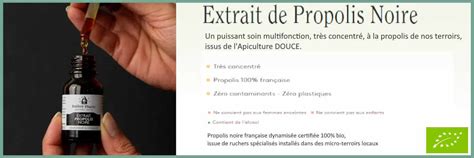 Propolis noire utilisation