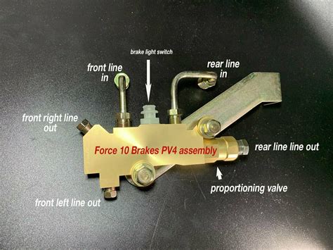 Aug 5, 2021 · The proportioning valve lets you adjust the rear brake pressure to account for different tires, front to rear weight bias, and the effectiveness of rear disc or drum brakes. How it Works. The inner workings of an adjustable proportioning valve are relatively simple but deceptively complex.. 