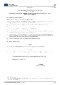 Proposal for a COUNCIL IMPLEMENTING REGULATION imposing …