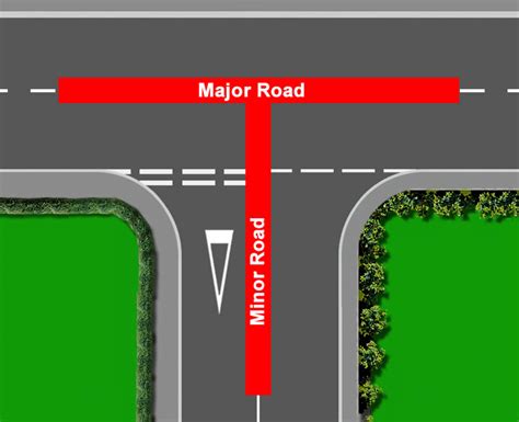 Proposed conversion of existing T-junction to cross junction