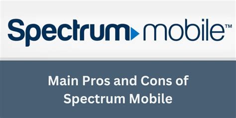 Pros and cons of spectrum mobile. Spectrum Mobile is a mobile virtual network operator (MVNO) that provides access to Verizon Wireless’ cellular network. It’s a service that’s available exclusively to Spectrum Internet customers. At Clark.com, we recommend Spectrum Mobile as one of the best Verizon Wireless MVNOs as well as one of the … See more 
