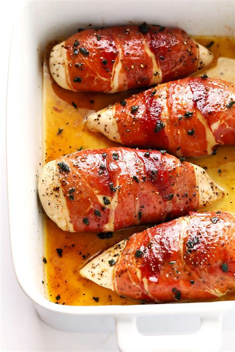 Prosciutto Wrapped Chicken - Quick and Easy Dinner!