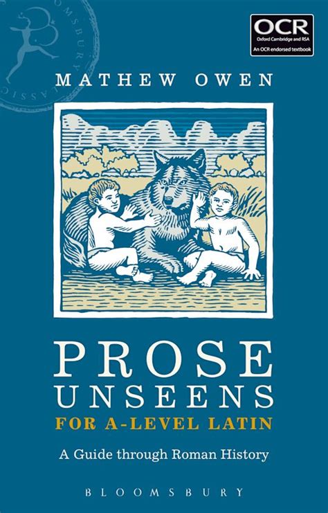 Prose Unseens For A Level Latin
