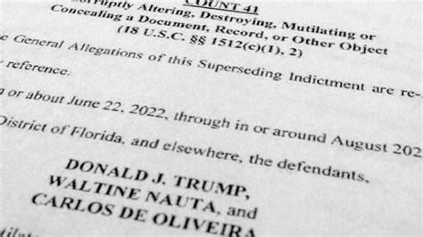 Prosecutors say witness in Trump’s classified documents case retracted false testimony