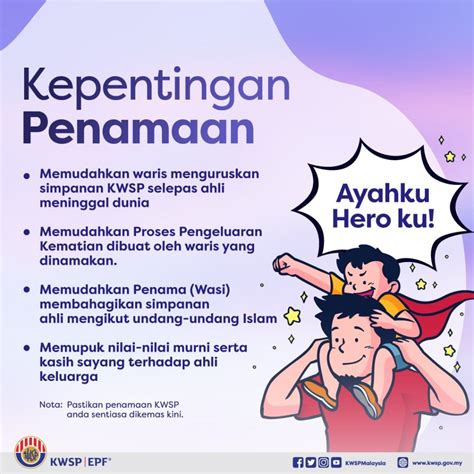 Proses Penamaan KWSP & Pengeluaran Kematian (Tiada Penama)