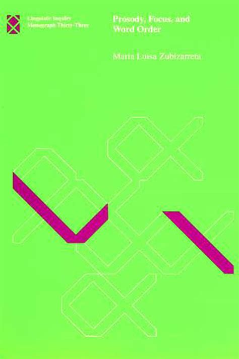 Prosody Focus And Word Order