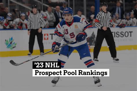Prospect pool rankings nhl. Jan 13, 2023 · Vancouver Canucks are No. 28 in 2023 NHL prospect pool rankings. By Scott Wheeler. Jan 13, 2023. 120. Welcome to Scott Wheeler’s 2023 rankings of every NHL organization’s prospects. You can ... 