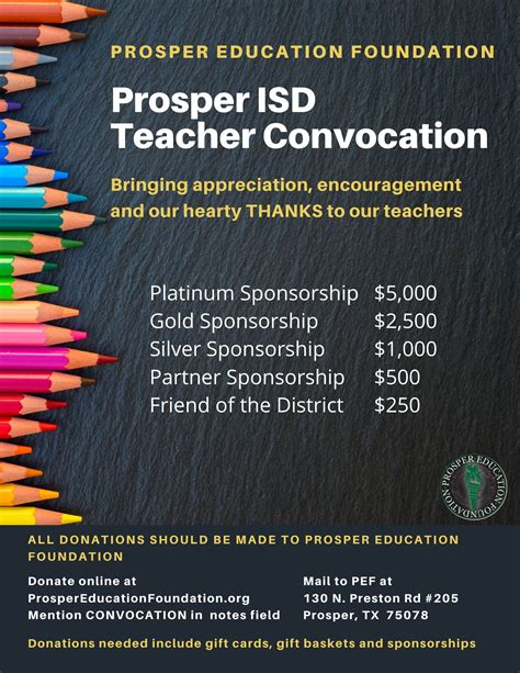 Prosper ISD Teacher Convocation Coming Up PROSPER Magazine