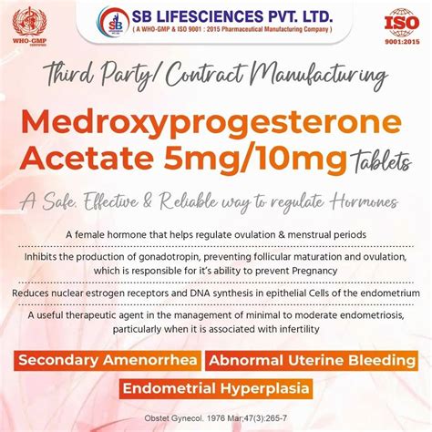 Prostate cancer: Medroxyprogesterone acetate - CKS NICE