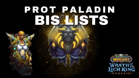 If you are starting out as a freshly-leveled Protection Paladin, our pre-raid best in slot list is meant to give you an idea of non-raid items you can chase as a solo / …. 