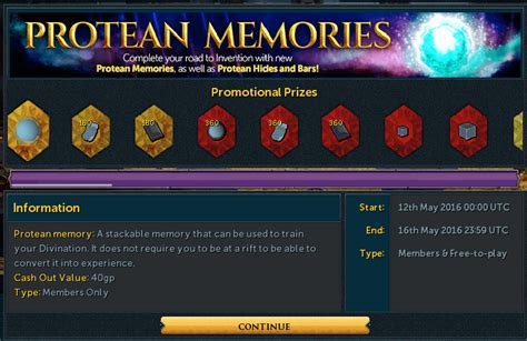 Protean memories. I'm trying to reset my "yes and don't ask again" warning for Protean Memories when converting memories at an energy rift. I accidentally clicked the option and now have no idea how to reset it. I have spoken to the Doomsayer in Lumbridge, he just opens the settings menu for you. The Protean Memories aren't listed in the settings menu anywhere ... 
