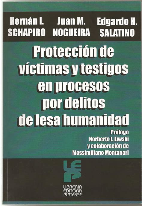 Protección de víctimas y testigos en procesos por delitos de lesa humanidad. - Solution manual for fundamentals of cost accounting 3rd edition.