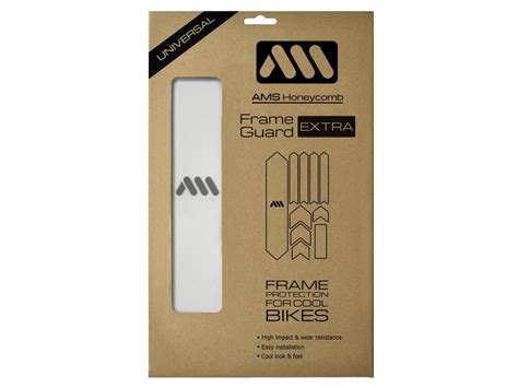 Protect Your Bike with AMS Honeycomb Frame Guard - Clear …