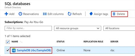 Protecting Azure SQL databases from accidental deletion