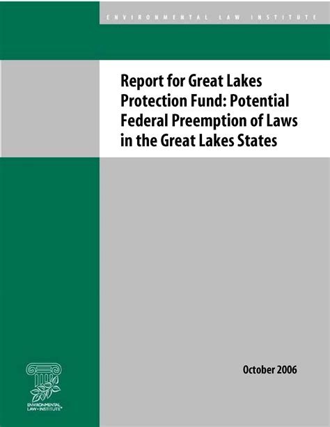 Protecting the Great Lakes Environmental Law & Policy Center