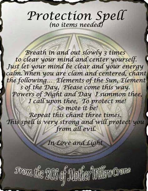 Protectio spell. Mar 4, 2024 · This can be used for spiritual protection and for actual physical protection as well. I say this prayer before going to bed every night! RELATED POST: 10 Powerful Spells to Boost Your Self-Worth #2: 7-Step POWERFUL Witch Protection Spell. I have used this spell multiple times to block negative or unwanted energy coming from a specific person. 
