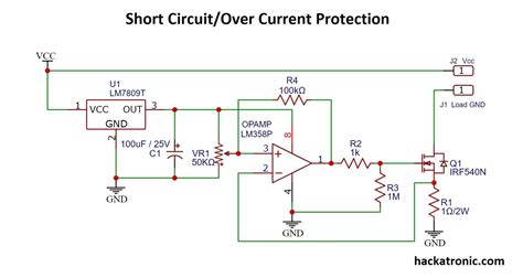 Protective Relay Amplifier Circuit