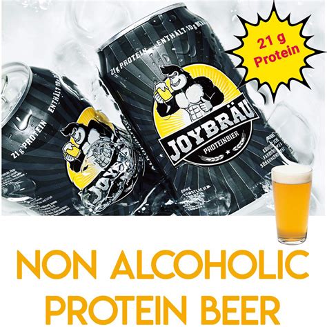 Protein beer. Protein in Beer. The favorite choice for the term "Beer" is 1 can of Regular Beer which has about 1.6 grams of protein . The amount of protein for a variety of types and serving … 
