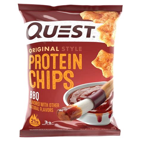 Protein chips quest. These baked protein chips capture all the savory and cool flavor of regular Sour Cream & Onion potato chips with 19g of protein per bag. Keto-friendly. Due to global supply chain issues, Quest™ recently reformulated some of its products to contain soy lecithin and/or vegetable oil including soybean which is considered an allergen. 
