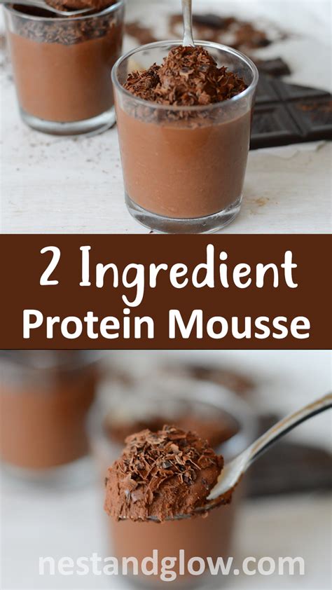 Protein mousse. Oct 26, 2023 · Pour the melted chocolate into a blender or food processor. Add the drained silken tofu, maple syrup, and vanilla extract. Blend until smooth and creamy, about 60 seconds. Scrape down the sides as needed to ensure that all of the chocolate is incorporated. 