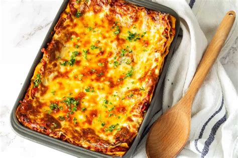 Proteinrik lasagne