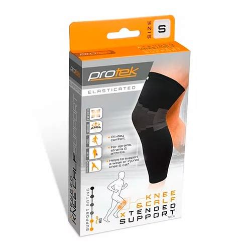 Protek Elasticated Xtended Knee & Calf Support – Barbados