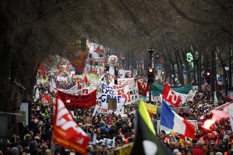 Protest In France Enters Its 10th Day With Crowds Growing Larger Daily