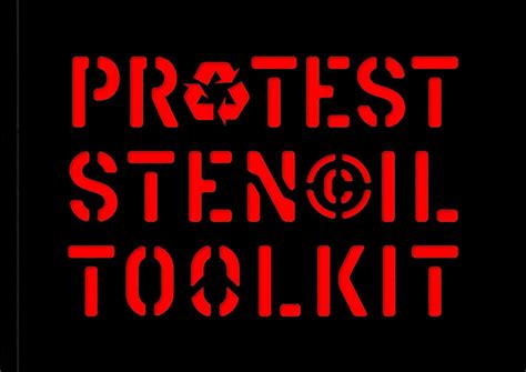 Read Online Protest Stencil Toolkit Revised Edition By Patrick  Thomas