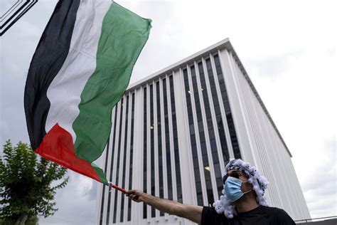 Protester critically injured after setting self on fire outside Israeli consulate in Atlanta