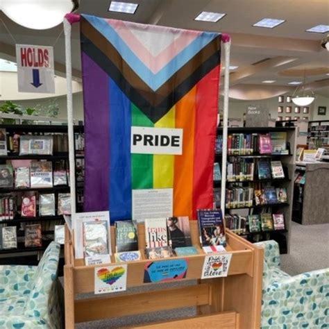 Protesters check out all LGBTQ+ books at Rancho Penasquitos library