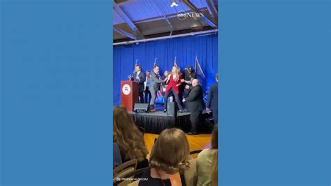Protesters interrupt DeSantis speech at New Hampshire fundraising event