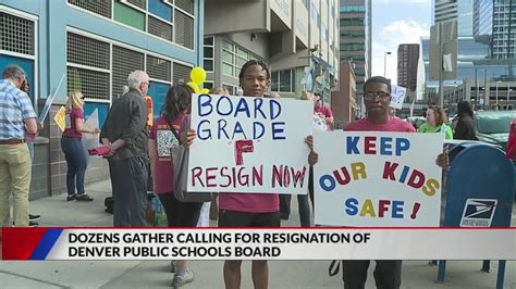 Protestors call for resignation of DPS board