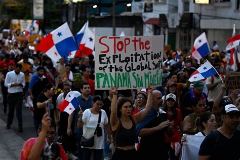 Protests across Panama against new contract for Canadian copper mining company in biodiverse north