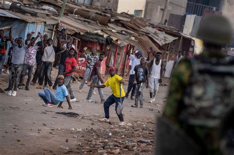 Protests fill Kenyan capital as officials crack down