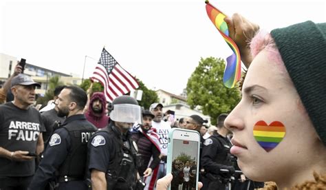 Protests over LGBTQ issues bring drama to Southern California school board meeting